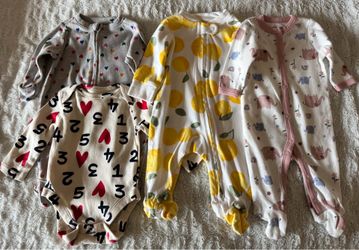 Baby girl onesie bundle