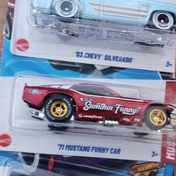 Super Treasure And Regular Treasure Hunt And Silverado Treasure Hot Wheels 🔥 3 For 60