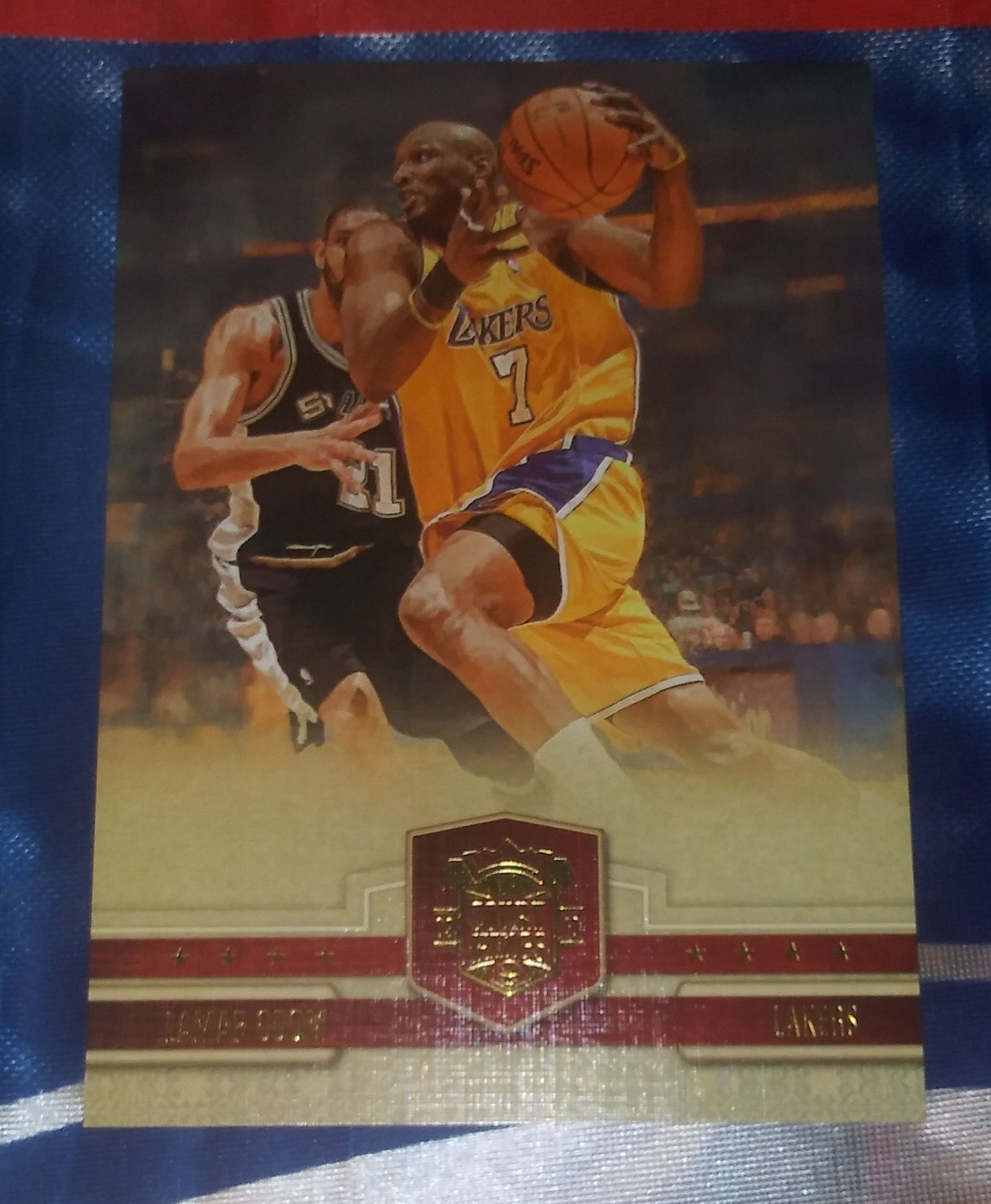 Panini Court Kings LA Lakers Lamar Odom Card