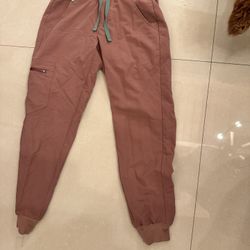 Mauve Figs Scrub Joggers
