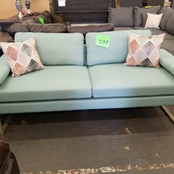 Turquoise Sofa Set Fabric Only 599 Sofa And Love Seat