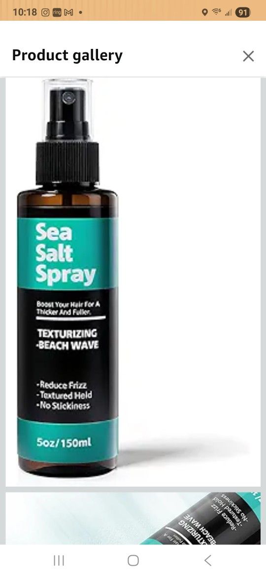 Sea Salt Spray For Hair Men And Women 