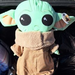 Baby Yoda Pillow