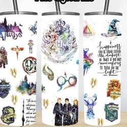 Harry Potter Tumbler 3 Images 1 Tumbler 20 Oz 