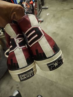 China town market x Chuck 70 high bulls champion jacket