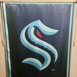 Seattle kraken Flag 