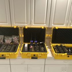 50× Dual-Band Radios + Cases & Programming — Complete Comms Lot