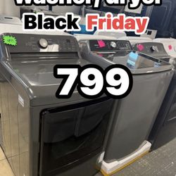 Washer And Gas Dryer  $799