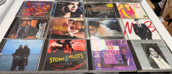 12 Music CD Lot – Santana, Norah Jones, Van Morrison, Michael Bublé & More
