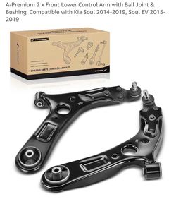 A-Premium 2 x Front Lower Control Arm with Ball Joint & Bushing, Compatible with Kia Soul 2014-2019, Soul EV 2015-2019