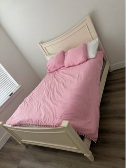 Queen bed and mattress