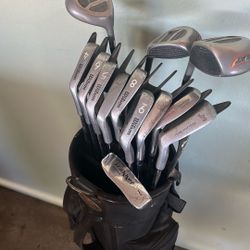 Wilson Irons Top Flight Woods Full Set $20