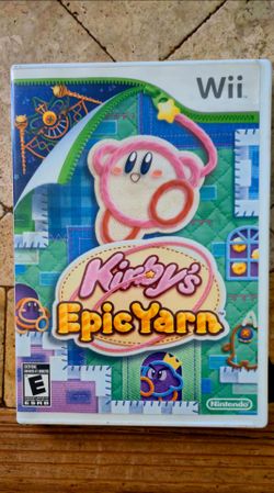 Wii Kirby's Epic Yarn. Complete with manual. Check My Other Listings For More Games