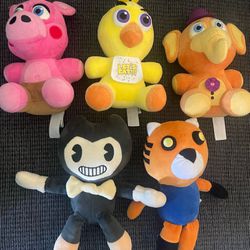 Misc Character plushies 