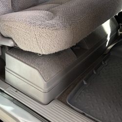 Chevy silverado Under Seat Spare Tool Compartment