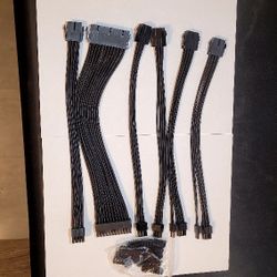 Pc Cable Extension Black & White 