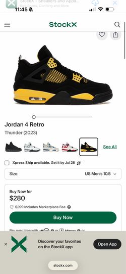 Jordan Thunder 4