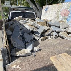Free broken concrete