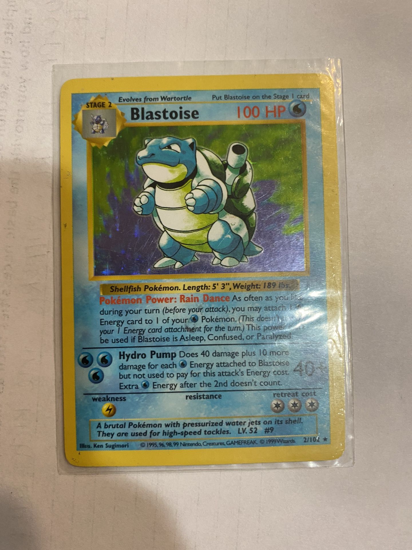 Blastoise Holo