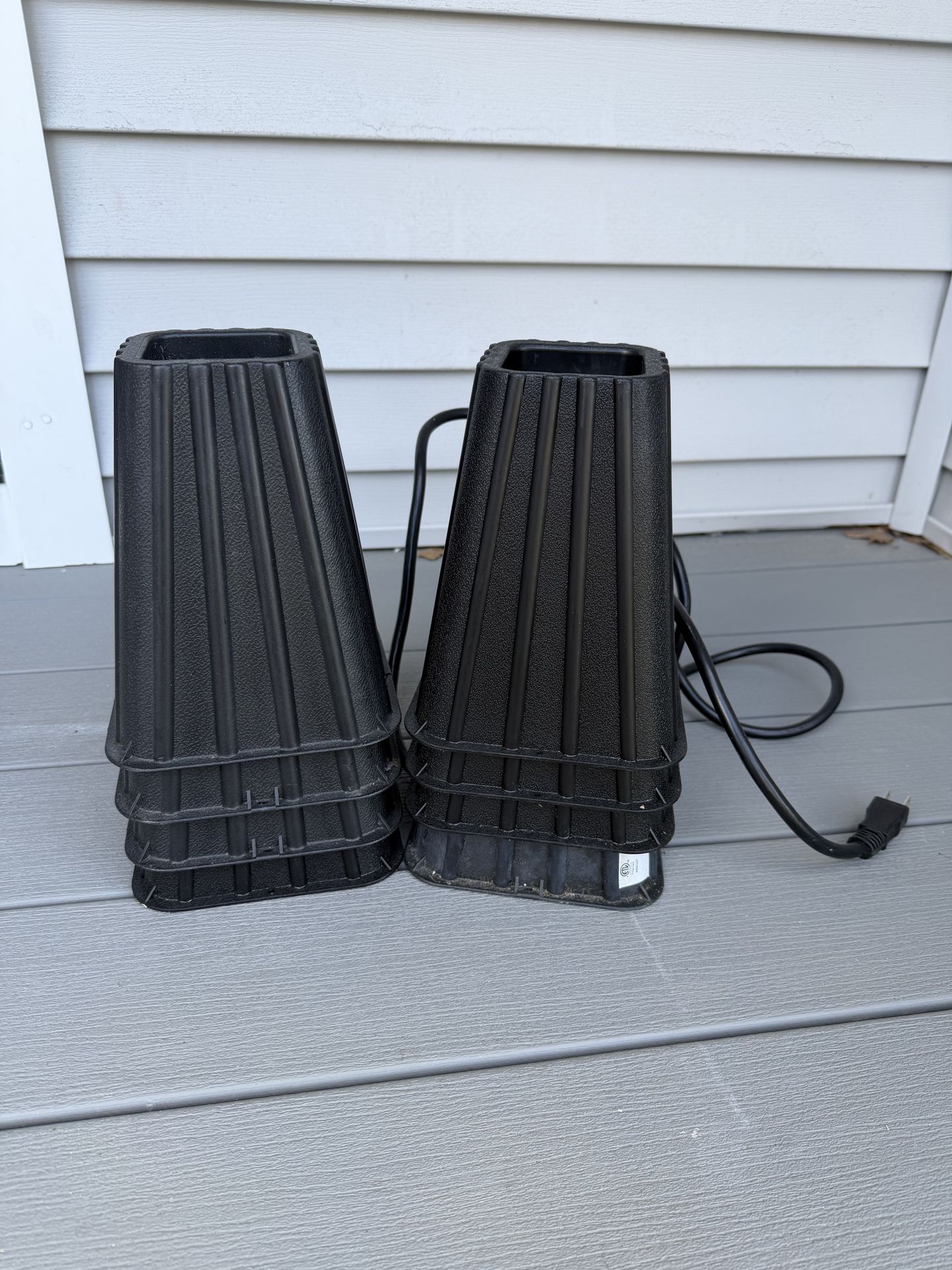 Bed Risers With Outlet ($25)
