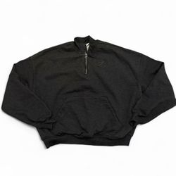 Gymshark Rest Day Sweats 1/2 Zip Pullover dark gray Sweater