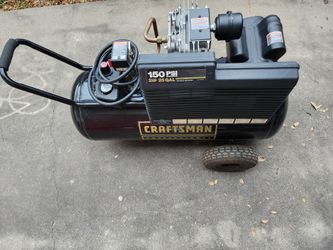 Craftsman 25 Gallon Horizontal Compressor Combo Kit