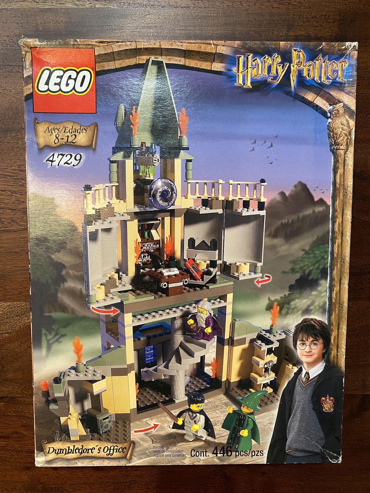 LEGO 2002 Harry Potter Dumbledore’s Office 4729 RETIRED Set Brand New