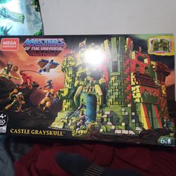 Mega bloks he man castle grayskull and snake mountain