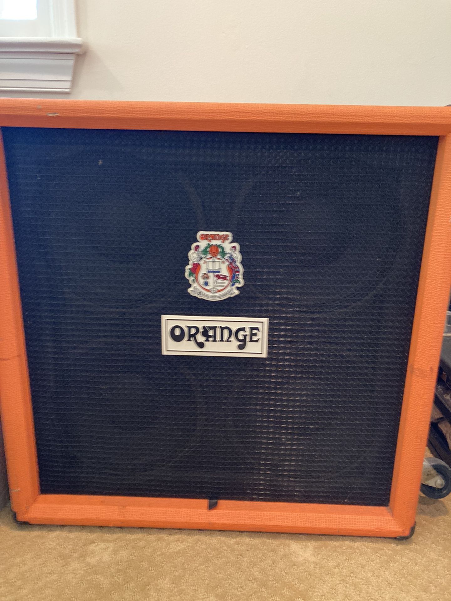Orange 410 bass cabinet