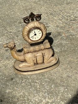 Vintage Camel Clock