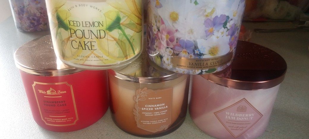 New Bath - Body Works 3 wick