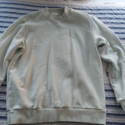 COS Acid-Wash Sweatshirt Green