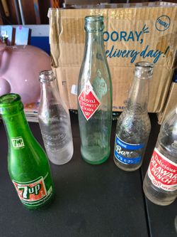 Vintage Pop Bottles