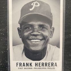 1960 Leaf Baseball Frank Herrera #5