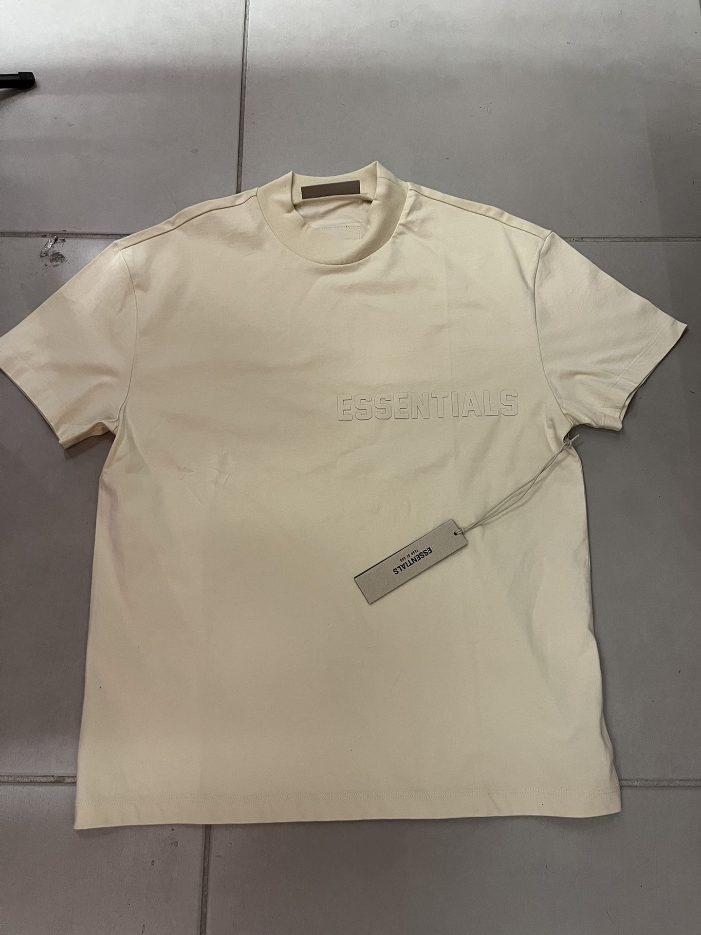 Fear Of God Essentials Light Tuscan Tee