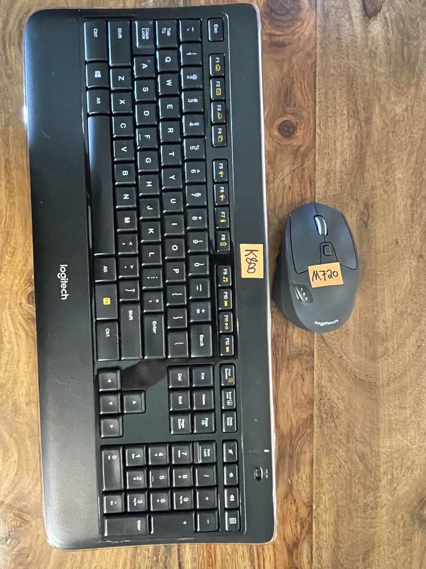 Logitech MK710 Wireless Keyboard & Mouse Bundle – $50