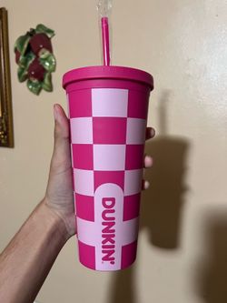 Pink Dunkin’ Donuts Cup