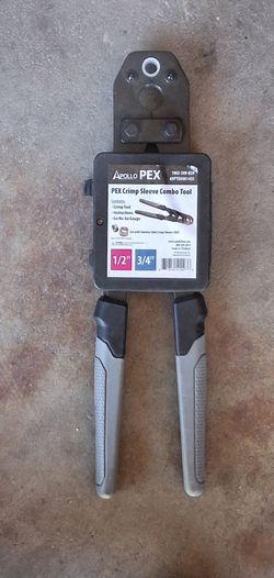 Apollo PEX Crimp Sleeve Combo Tool 1/2" & 3/4"