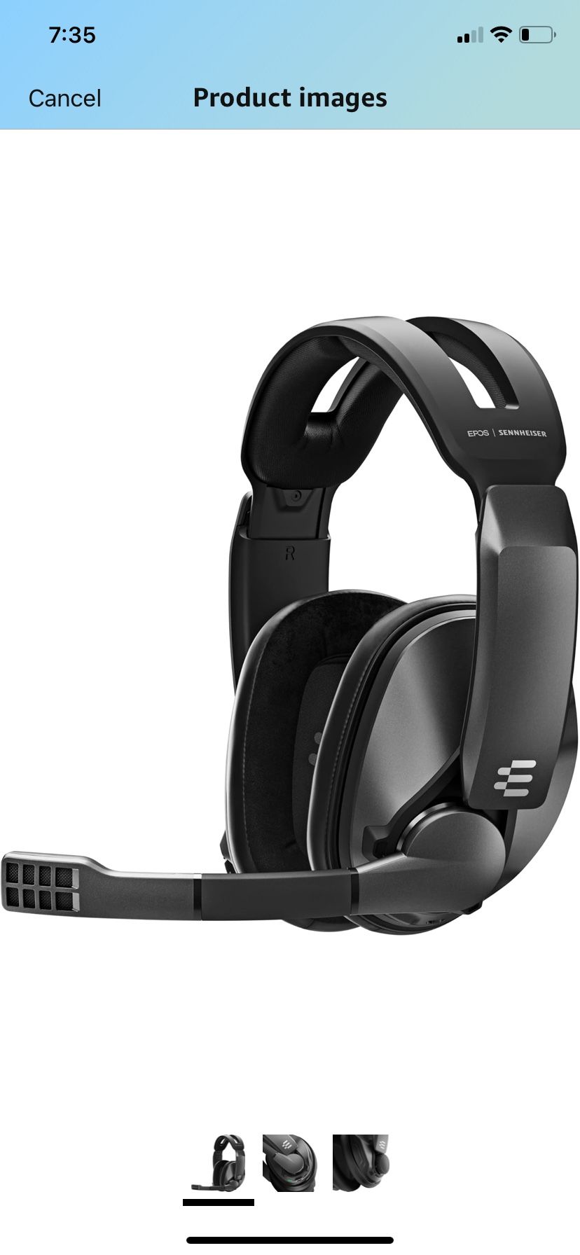 EPOS Audio GSP 370 Wireless Gaming Headset