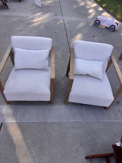 2 living room chairs