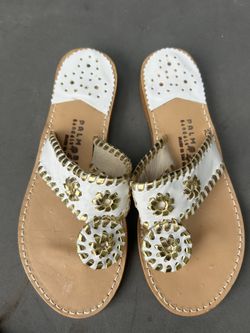 High End, Palm Beach Brand Women’s Sandals, Size 6