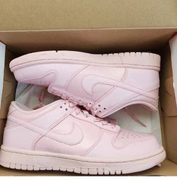 NEW NIKE DUNK LOW PINK PRISIM  SIZE 6Y
