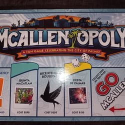 McAllenopoly Board Game New!