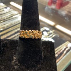 14KT Nugget Ring 41801-1