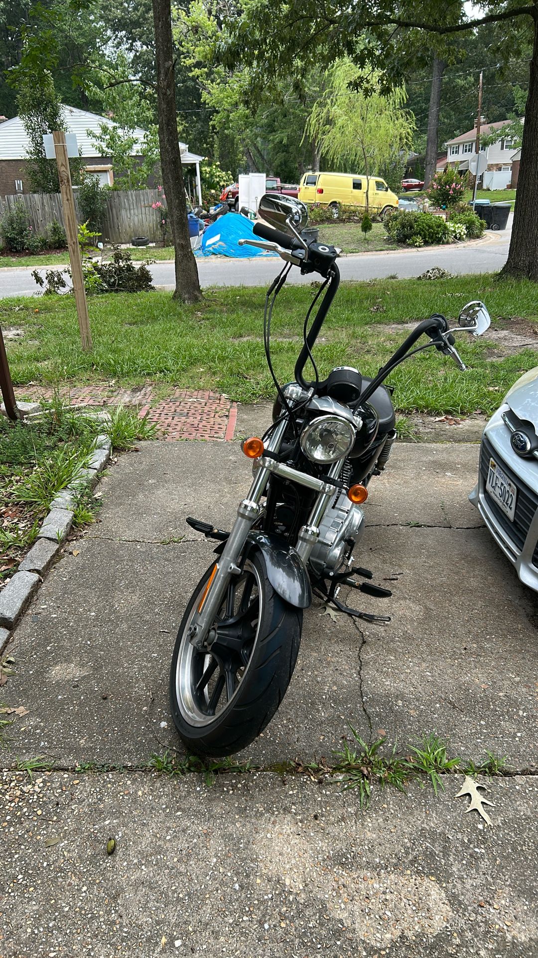 Harley Davidson sportster 883 super low