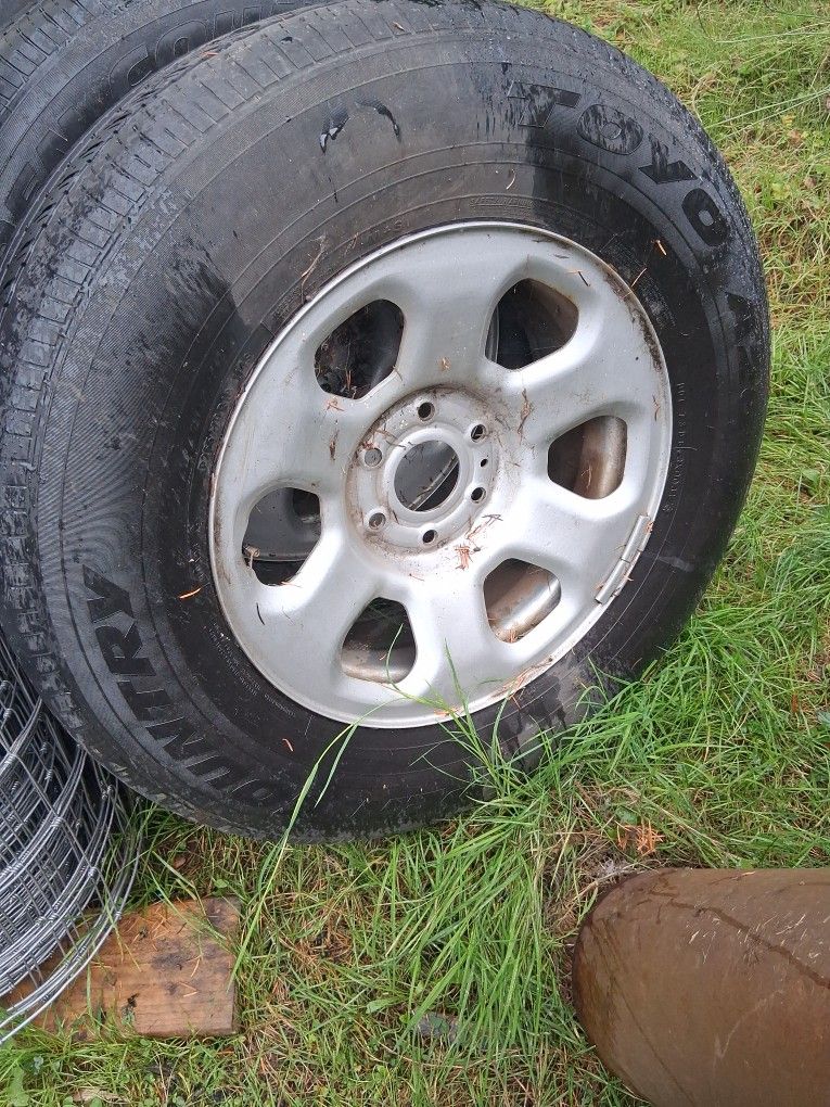 18" Nissan Titan Steel Rims