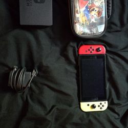 Nintendo Switch + Games And Case
