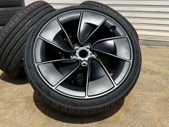 🚚FREE DELIVERY 2026 Tesla Model 3 Performance 20" Warp Wheels and Pirelli NEW TIRES