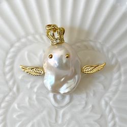 s925 Perfect Flameball Angel/Queen Pendant