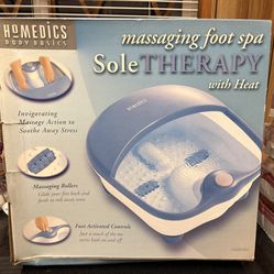 HoMedics Sole Therapy Massaging Foot Spa